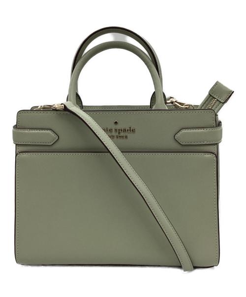Kate Spade（ケイトスペード）Kate Spade (ケイトスペード) 2WAYショルダーバッグ ミントグリーンの古着・服飾アイテム