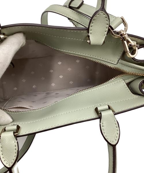 Kate Spade（ケイトスペード）Kate Spade (ケイトスペード) 2WAYショルダーバッグ ミントグリーンの古着・服飾アイテム
