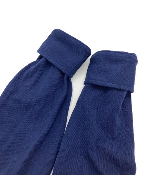 RALPH LAUREN（ラルフローレン）RALPH LAUREN (ラルフローレン)  LS GWNTH DR-LONG SLEEVE-CASUAL DRESS (ルエス グウィネス ディーアール ロングスリーブ カジュアルドレス) ネイビー サイズ:LGの古着・服飾アイテム