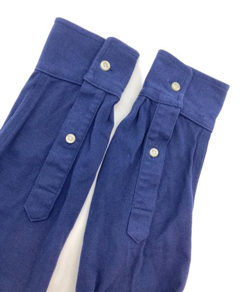 RALPH LAUREN（ラルフローレン）RALPH LAUREN (ラルフローレン)  LS GWNTH DR-LONG SLEEVE-CASUAL DRESS (ルエス グウィネス ディーアール ロングスリーブ カジュアルドレス) ネイビー サイズ:LGの古着・服飾アイテム