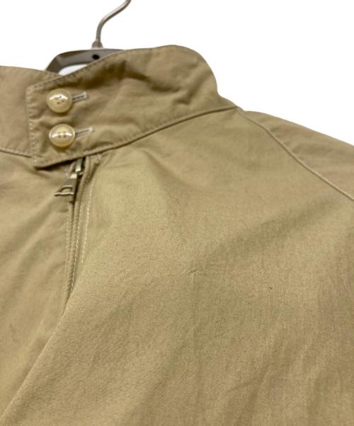 Gymphlex（ジムフレックス）Gymphlex (ジムフレックス) ハリントンジャケット CTY MEN ベージュ サイズ:Mの古着・服飾アイテム