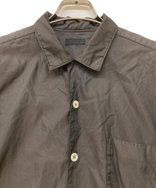COMME des GARCONS HOMME（コムデギャルソン オム）COMME des GARCONS HOMME (コムデギャルソン オム) 染め加工オープンカラーシャツ ブラック サイズ:不明の古着・服飾アイテム