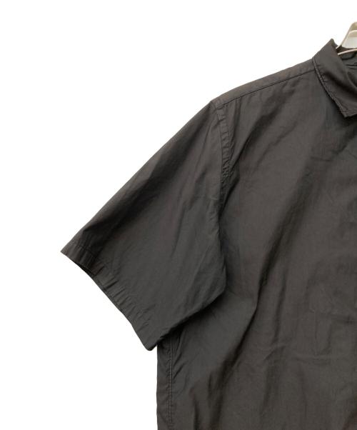 COMME des GARCONS HOMME（コムデギャルソン オム）COMME des GARCONS HOMME (コムデギャルソン オム) 染め加工オープンカラーシャツ ブラック サイズ:不明の古着・服飾アイテム