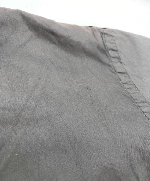 COMME des GARCONS HOMME（コムデギャルソン オム）COMME des GARCONS HOMME (コムデギャルソン オム) 染め加工オープンカラーシャツ ブラック サイズ:不明の古着・服飾アイテム