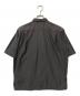 COMME des GARCONS HOMME (コムデギャルソン オム) 染め加工オープンカラーシャツ ブラック サイズ:不明：12000円