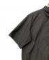 中古・古着 COMME des GARCONS HOMME (コムデギャルソン オム) 染め加工オープンカラーシャツ ブラック サイズ:不明：12000円