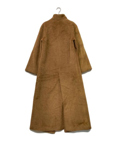 ALPACA111（アルパカ111）ALPACA111 (アルパカ111) アルパカ混コート ブラウン サイズ:XSの古着・服飾アイテム