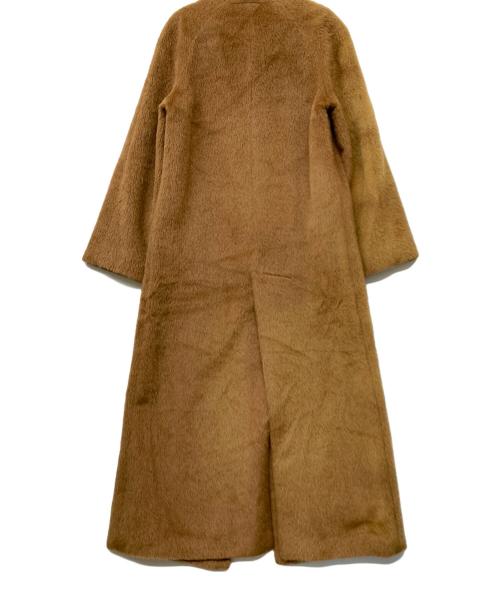 ALPACA111（アルパカ111）ALPACA111 (アルパカ111) アルパカ混コート ブラウン サイズ:XSの古着・服飾アイテム