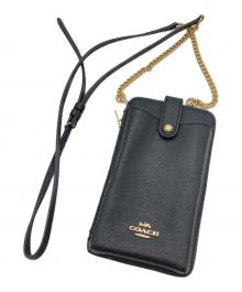 COACH（コーチ）の古着「サウス フォーン クロスボディ」｜ブラック