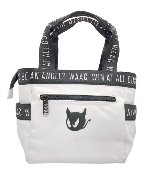 WAAC（ワック）WAAC (ワック) ミニトートバッグ ホワイトの古着・服飾アイテム