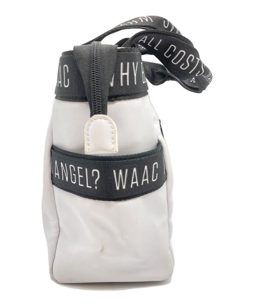 WAAC（ワック）WAAC (ワック) ミニトートバッグ ホワイトの古着・服飾アイテム