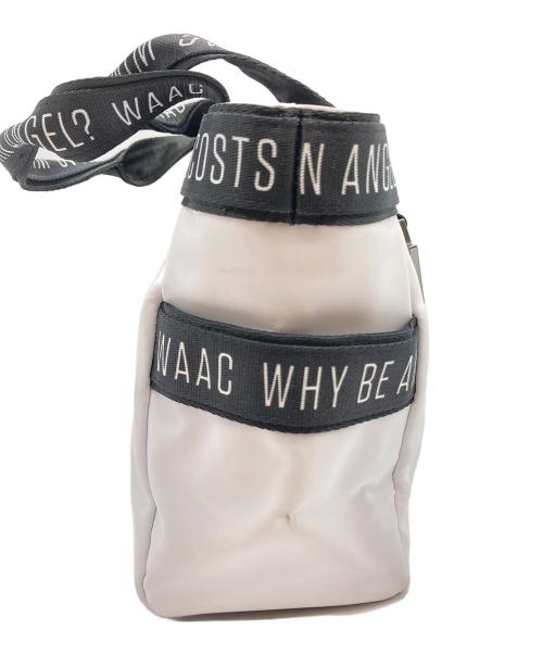 WAAC（ワック）WAAC (ワック) ミニトートバッグ ホワイトの古着・服飾アイテム