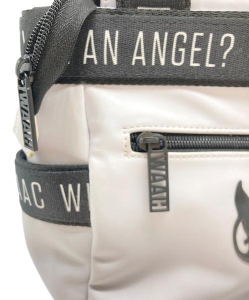 WAAC（ワック）WAAC (ワック) ミニトートバッグ ホワイトの古着・服飾アイテム