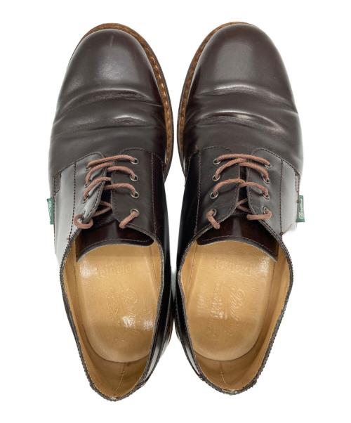 PARABOOT（パラブーツ）PARABOOT (パラブーツ) UNITED ARROWS (ユナイテッドアローズ) プレーントゥシューズ ブラウン サイズ:5の古着・服飾アイテム