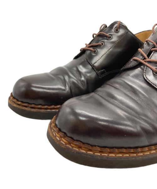 PARABOOT（パラブーツ）PARABOOT (パラブーツ) UNITED ARROWS (ユナイテッドアローズ) プレーントゥシューズ ブラウン サイズ:5の古着・服飾アイテム