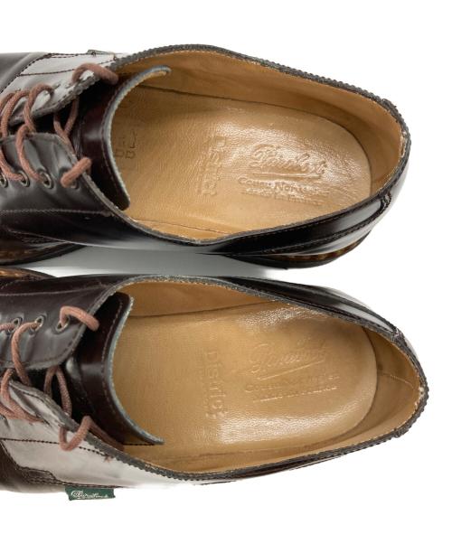 PARABOOT（パラブーツ）PARABOOT (パラブーツ) UNITED ARROWS (ユナイテッドアローズ) プレーントゥシューズ ブラウン サイズ:5の古着・服飾アイテム