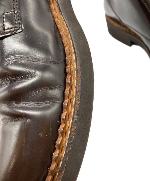 PARABOOT（パラブーツ）PARABOOT (パラブーツ) UNITED ARROWS (ユナイテッドアローズ) プレーントゥシューズ ブラウン サイズ:5の古着・服飾アイテム