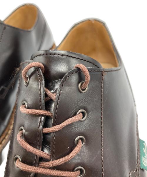 PARABOOT（パラブーツ）PARABOOT (パラブーツ) UNITED ARROWS (ユナイテッドアローズ) プレーントゥシューズ ブラウン サイズ:5の古着・服飾アイテム