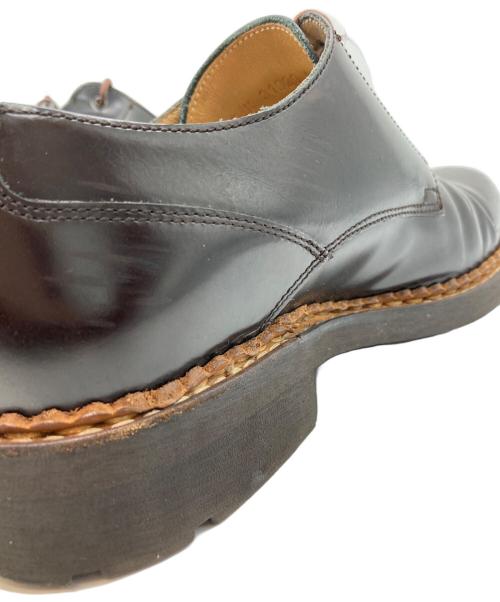 PARABOOT（パラブーツ）PARABOOT (パラブーツ) UNITED ARROWS (ユナイテッドアローズ) プレーントゥシューズ ブラウン サイズ:5の古着・服飾アイテム