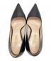 中古・古着 PRADA (プラダ) ポインテッドトゥヒールパンプス ブラック サイズ:22.5：15000円