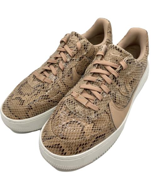 NIKE（ナイキ）NIKE (ナイキ) W AF1 PLT.AF.ORM HEMP/HEMP-SAIL ブラウン サイズ:29の古着・服飾アイテム