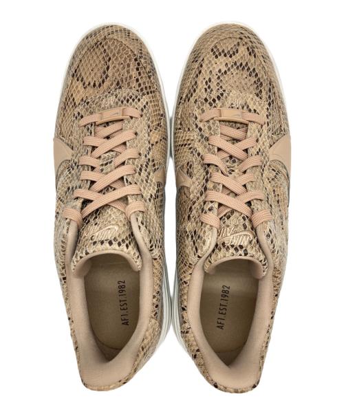 NIKE（ナイキ）NIKE (ナイキ) W AF1 PLT.AF.ORM HEMP/HEMP-SAIL ブラウン サイズ:29の古着・服飾アイテム