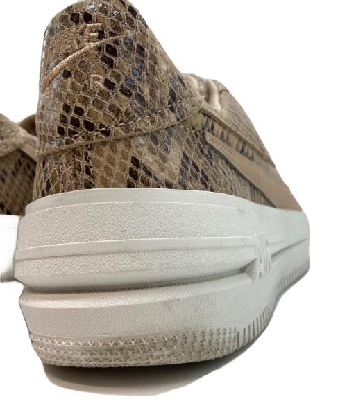 NIKE（ナイキ）NIKE (ナイキ) W AF1 PLT.AF.ORM HEMP/HEMP-SAIL ブラウン サイズ:29の古着・服飾アイテム