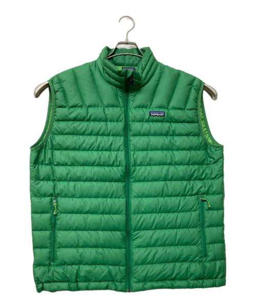 Patagonia（パタゴニア）Patagonia (パタゴニア) 12AW Down Sweater Vest(トゥエルブ エーダブリュー ダウン セーター ベスト) グリーン サイズ:Lの古着・服飾アイテム