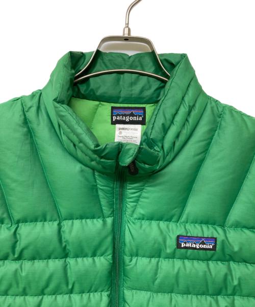Patagonia（パタゴニア）Patagonia (パタゴニア) 12AW Down Sweater Vest(トゥエルブ エーダブリュー ダウン セーター ベスト) グリーン サイズ:Lの古着・服飾アイテム