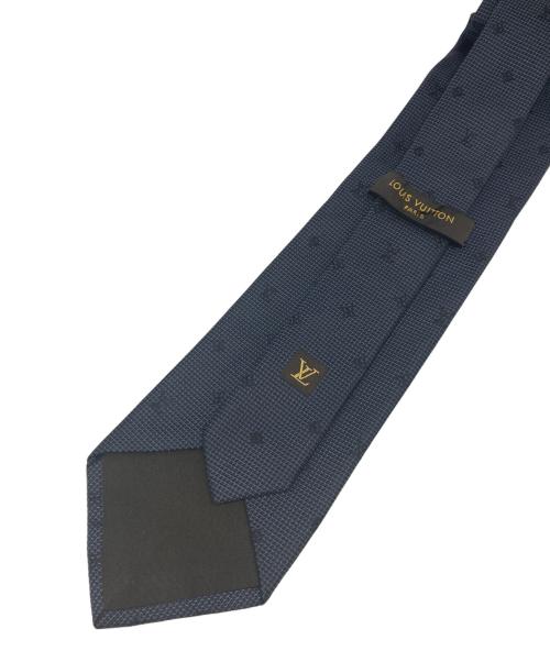 LOUIS VUITTON（ルイ ヴィトン）LOUIS VUITTON (ルイ ヴィトン) シルクネクタイ ネイビー サイズ:-の古着・服飾アイテム