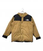 THE NORTH FACEザ ノース フェイス）の古着「Mountain Down Jacket(マウンテン ダウン ジャケット)」｜ベージュ×ブラック