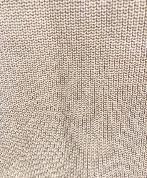 Mame Kurogouchi（マメクロゴウチ）Mame Kurogouchi (マメクロゴウチ) Mixed Knitted Fablic Dress ブラウン サイズ:不明の古着・服飾アイテム