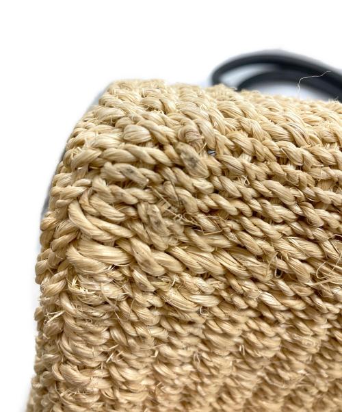 COTTO（コトゥー）COTTO (コトゥー) アバカハンドバッグ ベージュの古着・服飾アイテム