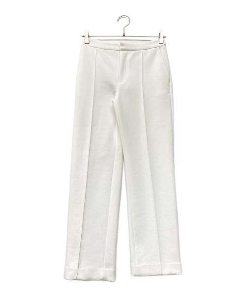 anuans（アニュアンス）anuans (アニュアンス) 25SS カットテーパードパンツ ホワイト サイズ:Mの古着・服飾アイテム
