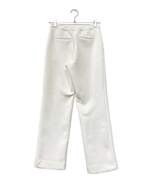 anuans（アニュアンス）anuans (アニュアンス) 25SS カットテーパードパンツ ホワイト サイズ:Mの古着・服飾アイテム