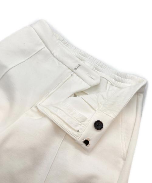 anuans（アニュアンス）anuans (アニュアンス) 25SS カットテーパードパンツ ホワイト サイズ:Mの古着・服飾アイテム
