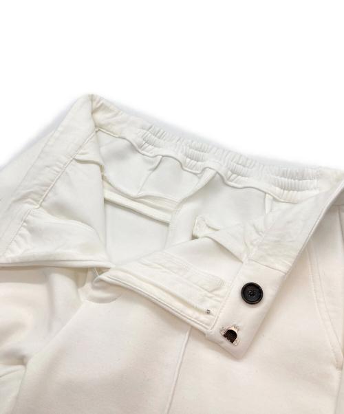anuans（アニュアンス）anuans (アニュアンス) 25SS カットテーパードパンツ ホワイト サイズ:Mの古着・服飾アイテム