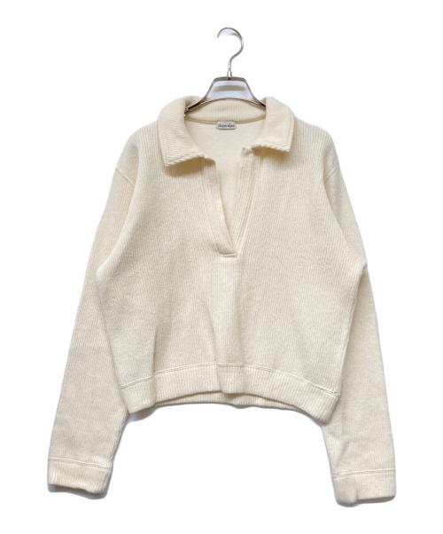 STEVEN ALAN（スティーブンアラン）STEVEN ALAN (スティーブンアラン) スキッパーネック プルオーバー ホワイト サイズ:不明の古着・服飾アイテム