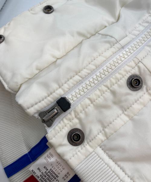 adidas（アディダス）adidas (アディダス) 90s 古着中綿ジャケット ホワイト サイズ:Lの古着・服飾アイテム