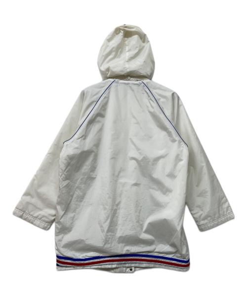 adidas（アディダス）adidas (アディダス) 90s 古着中綿ジャケット ホワイト サイズ:Lの古着・服飾アイテム