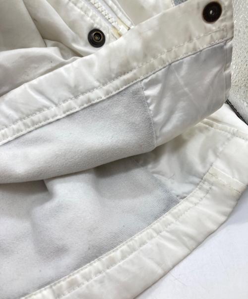adidas（アディダス）adidas (アディダス) 90s 古着中綿ジャケット ホワイト サイズ:Lの古着・服飾アイテム