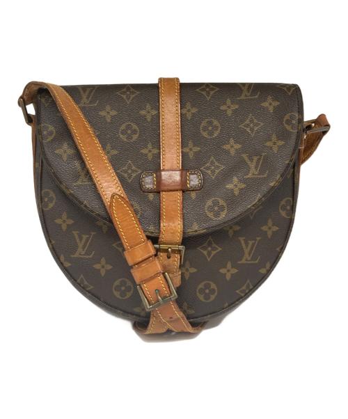 LOUIS VUITTON（ルイ ヴィトン）LOUIS VUITTON (ルイ ヴィトン) 80s モノグラム シャンティGM ショルダーバッグ ブラウンの古着・服飾アイテム