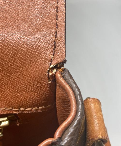 LOUIS VUITTON（ルイ ヴィトン）LOUIS VUITTON (ルイ ヴィトン) 80s モノグラム シャンティGM ショルダーバッグ ブラウンの古着・服飾アイテム