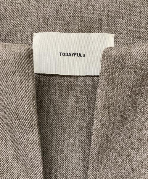 TODAYFUL（トゥデイフル）TODAYFUL (トゥデイフル) Keyneck Pencil Dress ブラウン サイズ:SIZE M(38)の古着・服飾アイテム