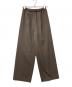 FRAMeWORK（フレームワーク）の古着「25AW ≪手洗い可≫TWギャバリラックスパンツ」｜ブラウン