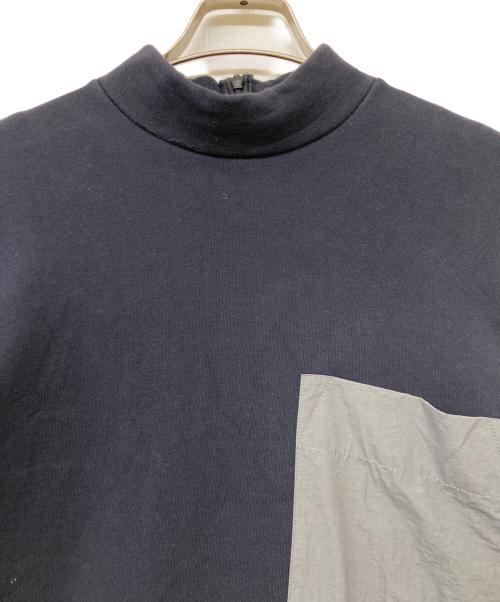 nagonstans（ナゴンスタンス）nagonstans (ナゴンスタンス) レイヤード風スウェットシャツ ネイビー サイズ:SIZE Mの古着・服飾アイテム