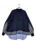 nagonstans (ナゴンスタンス) レイヤード風スウェットシャツ ネイビー サイズ:SIZE M：4500円