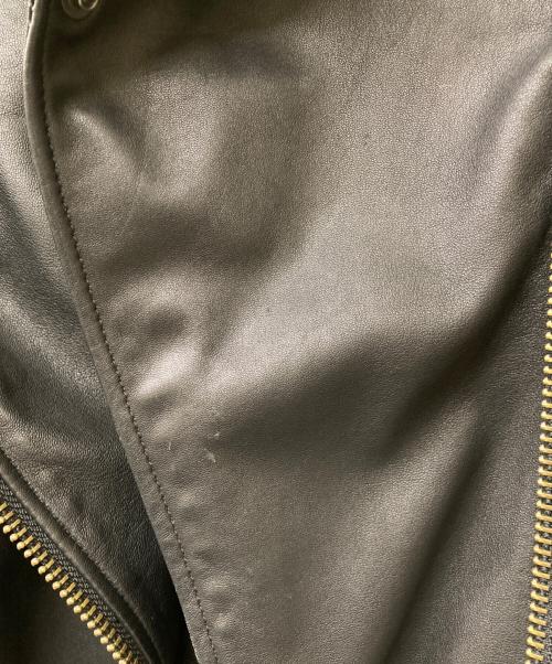 HELMUT LANG（ヘルムートラング）HELMUT LANG (ヘルムートラング) ラムレザージャケット ブラック サイズ:XSの古着・服飾アイテム