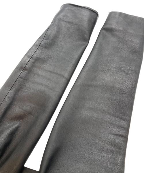 HELMUT LANG（ヘルムートラング）HELMUT LANG (ヘルムートラング) ラムレザージャケット ブラック サイズ:XSの古着・服飾アイテム