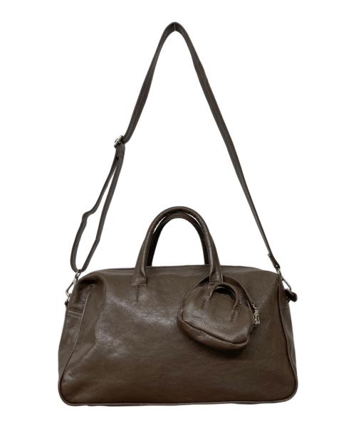 EAR（イア）EAR (イア) 2WAYショルダーバッグ ブラウンの古着・服飾アイテム